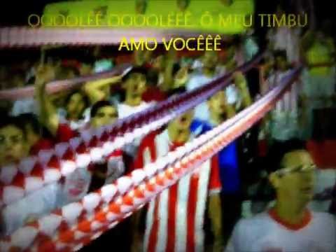 "Os Centenários Dos Aflitos - Ã” Meu timbú,Amo você!" Barra: Os Centenários dos Aflitos &bull; Club: Náutico