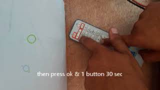 how to repair & reset fastway remote at home ...