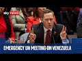 Emergency UN Security Council Meeting On Venezuela Watch In Full