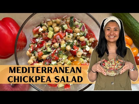 Mediterranean Chickpea Salad Recipe