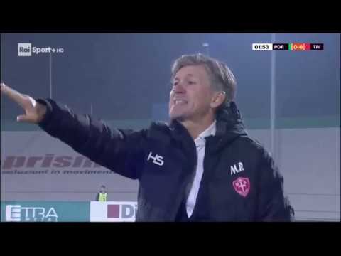 Calcio: Campionato Italiano Serie C 2018 /19 - 11a giornata andata  Pordenone   Triestina 1 - 2
