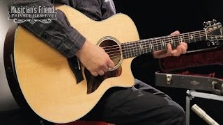 Video thumbnail for Taylor 600 Series 2015 616ce Grand Symphony Acoustic-Electric Guitar by Musician's Friend