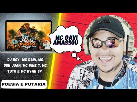 DJ Boy “Poesia e Putaria” - MC Davi, MC Don Juan, MC Vine 7, MC Tuto e MC Ryan SP [REAÇÃO]