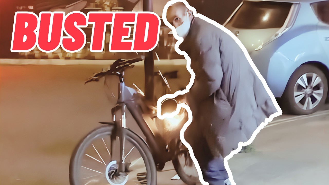 When Bike Thieves Get Caught on Camera