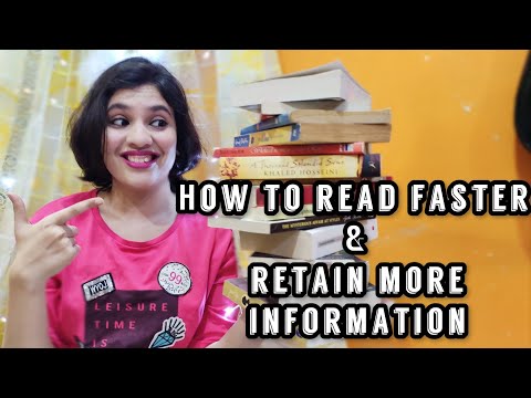 5 tips to read faster and retain more information | Techniques that ACTUALLY work