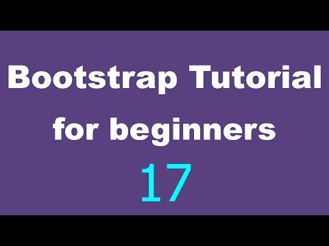 Bootstrap Tutorial for Beginners - 17 - Dropdown Part 2