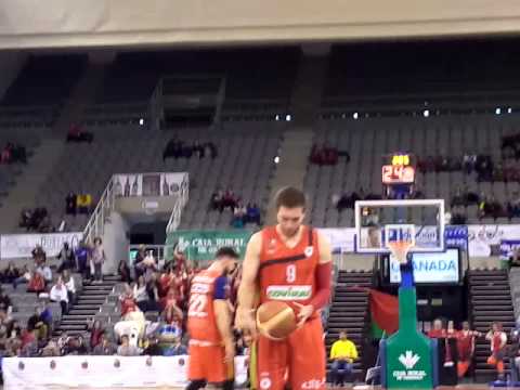 Fragmento  del partido disputado el 2 abril 2016 entre el Coviran Granada - Fundación Lucentum