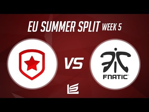 EU LCS 2014 Summer W5D1: Gambit Gaming vs Fnatic Highlights