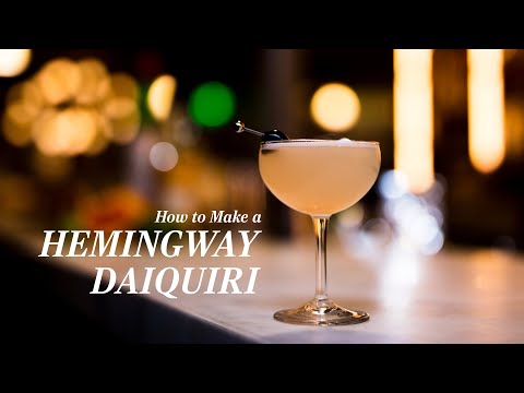 How to Make a Hemingway Daiquiri, the Boozy Rum Cocktail the Author Loved