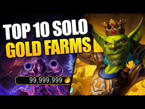 Top 10 Ways To Make Gold Solo in War Within WoW