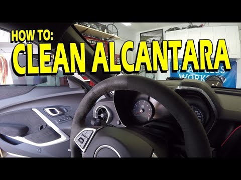 Cleaning Alcantara or Suede - The Epic Guide!