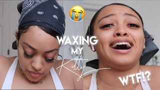 I GAVE MYSELF A BRAZILIAN WAX AT HOME | DIY QUARANTINE LIFE