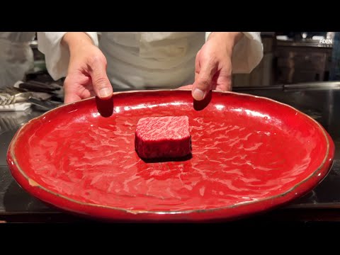 $255 High-end Lunch - Tokyo's best Teppanyaki ?