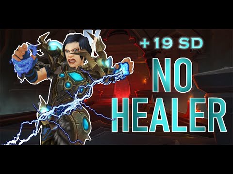 +19 Sanguine Depths NO healer NO Venthyr | Vengeance DH POV | Chains of Devastation Elemental Shaman