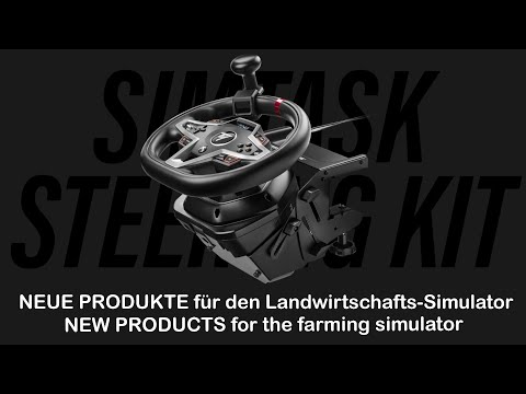 NEUE PRODUKTE für den Landwirtschafts Simulator - Thrustmaster SimTask Steering Kit #info