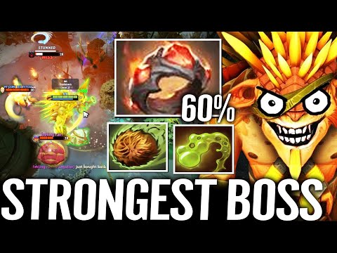 🔥 WTF STRONGEST BOSS EVER - Giant Ring Bristleback + Shard Craziest Chasing Slow Dota 2 Pro Offlane