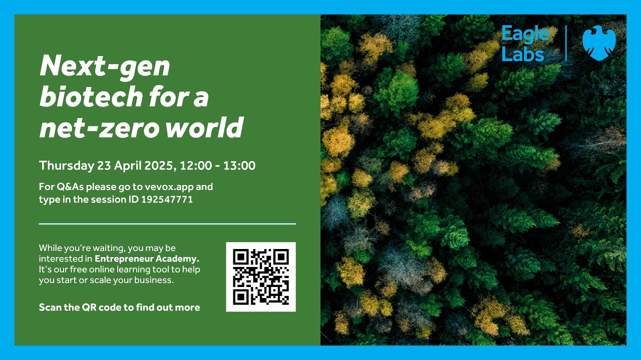 Next-gen biotech for a net-zero world