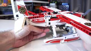 Обзор Lego Technic Fire Plane - Лего Техник Пожарный самолет / в продаже на TOY RU