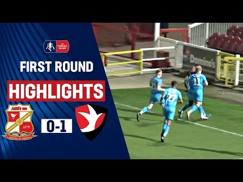 Addai Stunner Seals Win for Robins! | Swindon Town 0-1 Cheltenham Town | Emirates FA Cup 19/20
