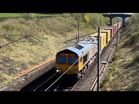 66733 4s57 Hams Hall GBRf - Mossend Euroterminal GBRf, 10th April 2025