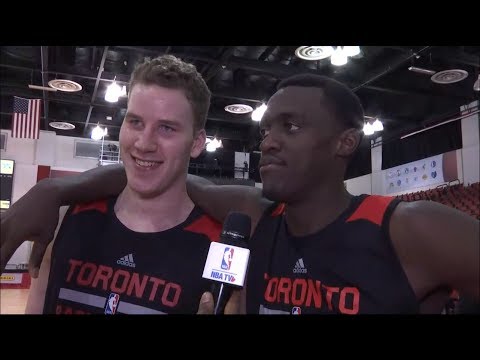 Raptors Summer League: Jakob Poeltl and Pascal Siakam - July 5, 2017