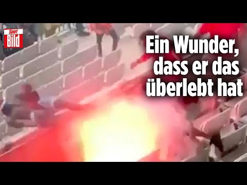 Randale in Nizza: Chaot fällt fünf Meter in die Tiefe und überlebt