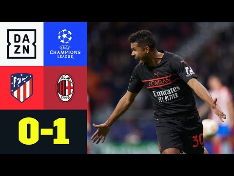 Messias erlöst zitterndes Milan: Atletico - AC Mailand 0:1 | UEFA Champions League | DAZN Highlights