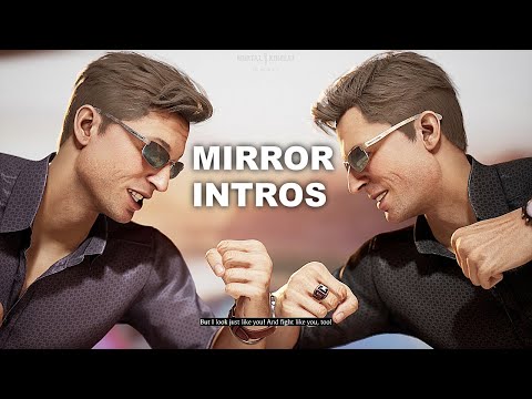 Mortal Kombat 1 All Mirror Match Intros MK1
