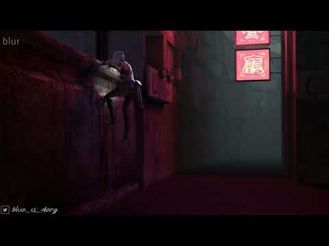 [sfm] running wall climbing animation practice