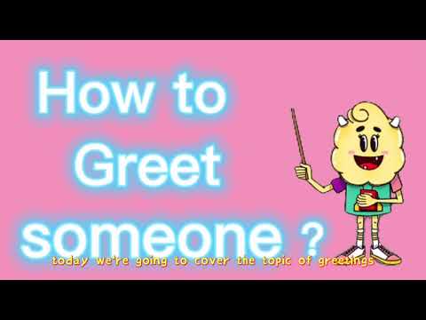 Language Studios — Two different ways to greet someone