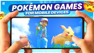 Top 10 Best POKÉMON GAMES for Android & iOS in 2023 | High Graphics (Online/Offline)