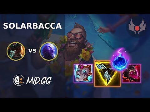 MID.GG: [ solarbacca ] Gangplank MID vs Ryze | NA GRANDMASTER | LOL Season 2025
