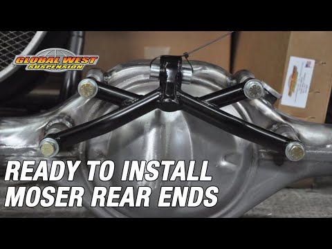 Ready To Install Moser Rear Ends & Global West Suspension for GM, Ford & Mopar