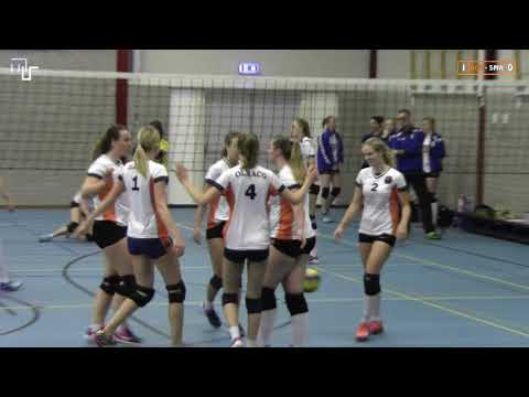 Volleybal Dames 1e kl. C: Olhaco D2 - Smash D2 [13-01-2018]