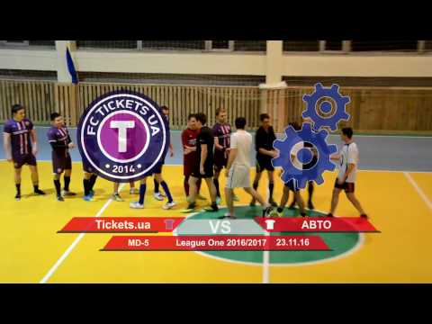 Tickets.ua 4 - 2 ABTO (League One 2016/2017, Group Stage Highlights)