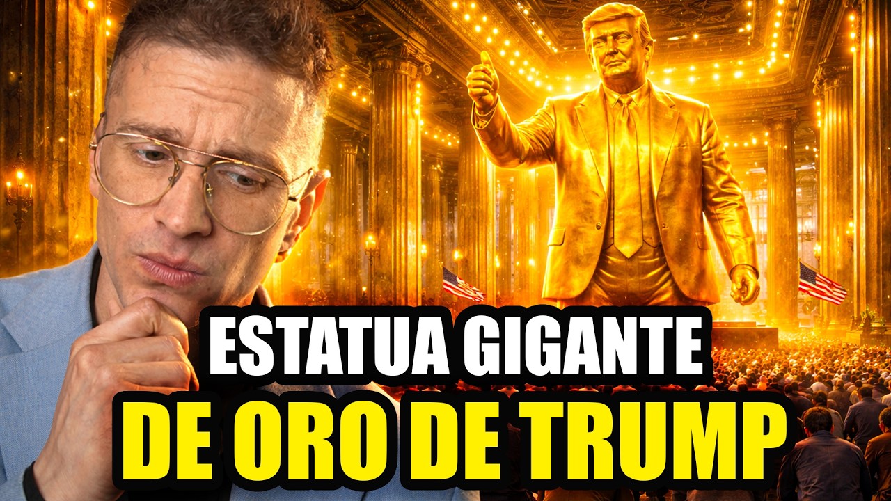 Trump Construye una Estatua de 30 metros de oro como Nabucodonosor