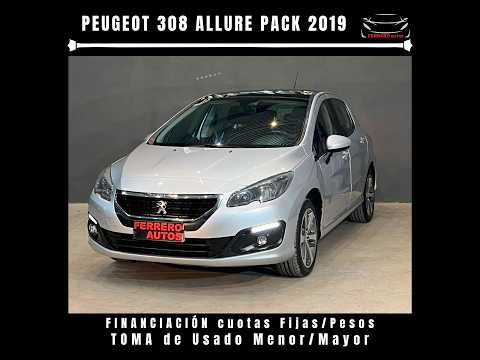 Se Vende: Peugeot 308 Allure Pack 2019 - FERRERO Automotores Oncativo (Provincia de Córdoba)