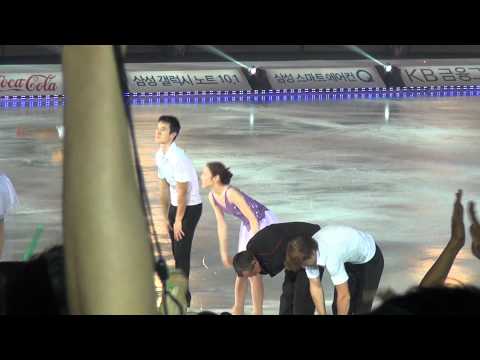 120826 All That Skate summer Yuna Kim  - curtain call