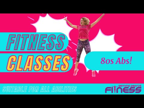 Abs workout with 80s music