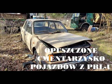 Opuszczone Cmentarzysko Pojazdów z PRL-u