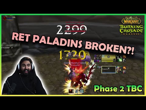 RET PALADINS ARE BROKEN?! | Phase 2 TBC | Daily Classic WoW Highlights #147 |