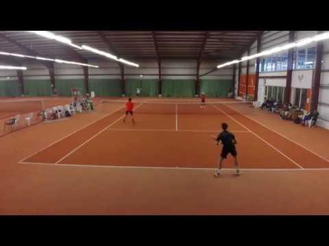 Tennis europe junior tour | U16 boy's doubles | round 1 Iceland April 2019