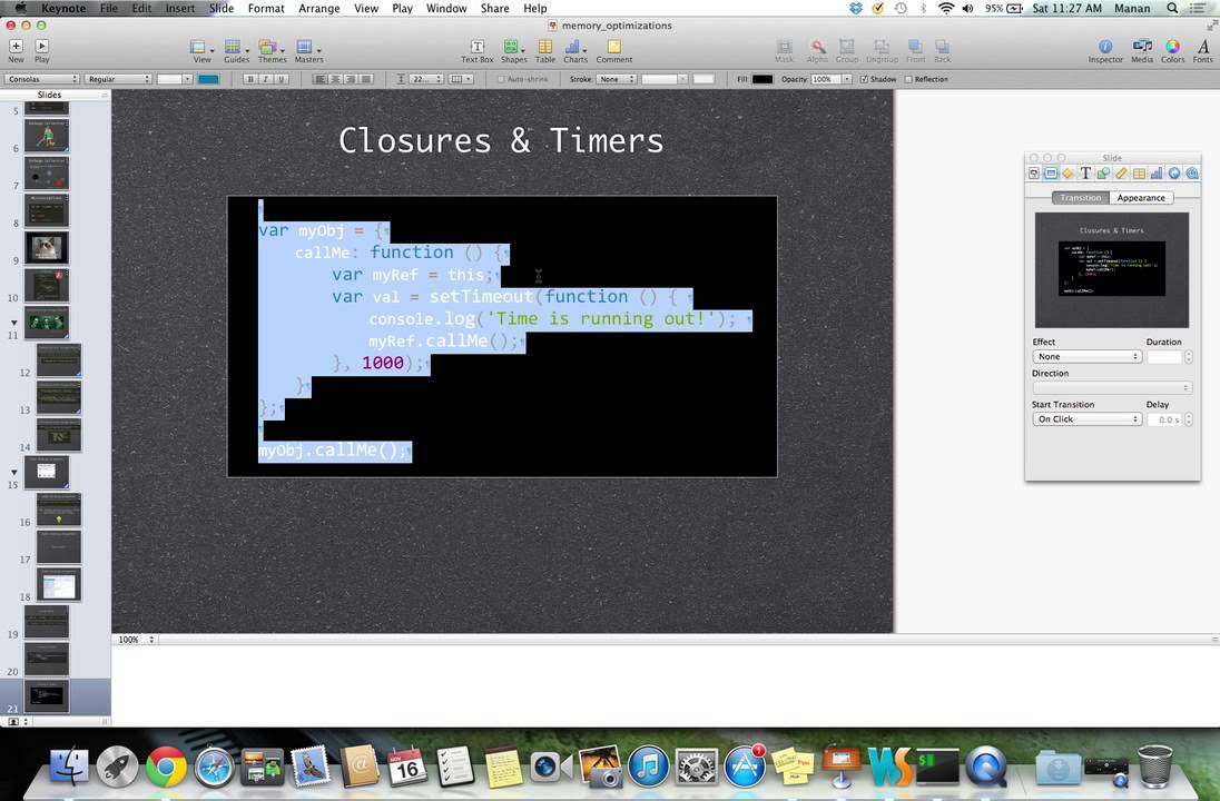 Optimizing JS Apps to increase performance