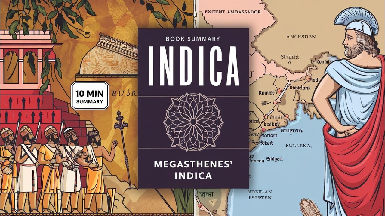 "Megasthenes' Indica Book Summary | Ancient India’s History | Mauryan dynasty | Book summaries