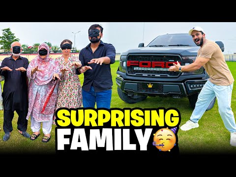 Surprising Family with New Jahaz🥳Maa g gone emotional.😭