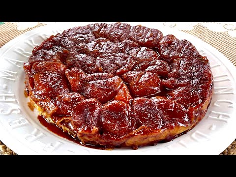 Recette de Tarte Tatin aux pommes Facile et Rapide #dessert