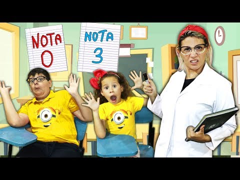 ESCOLA -  A MENINA QUE NÃO QUERIA ESTUDAR - Escolinha Da Valentina