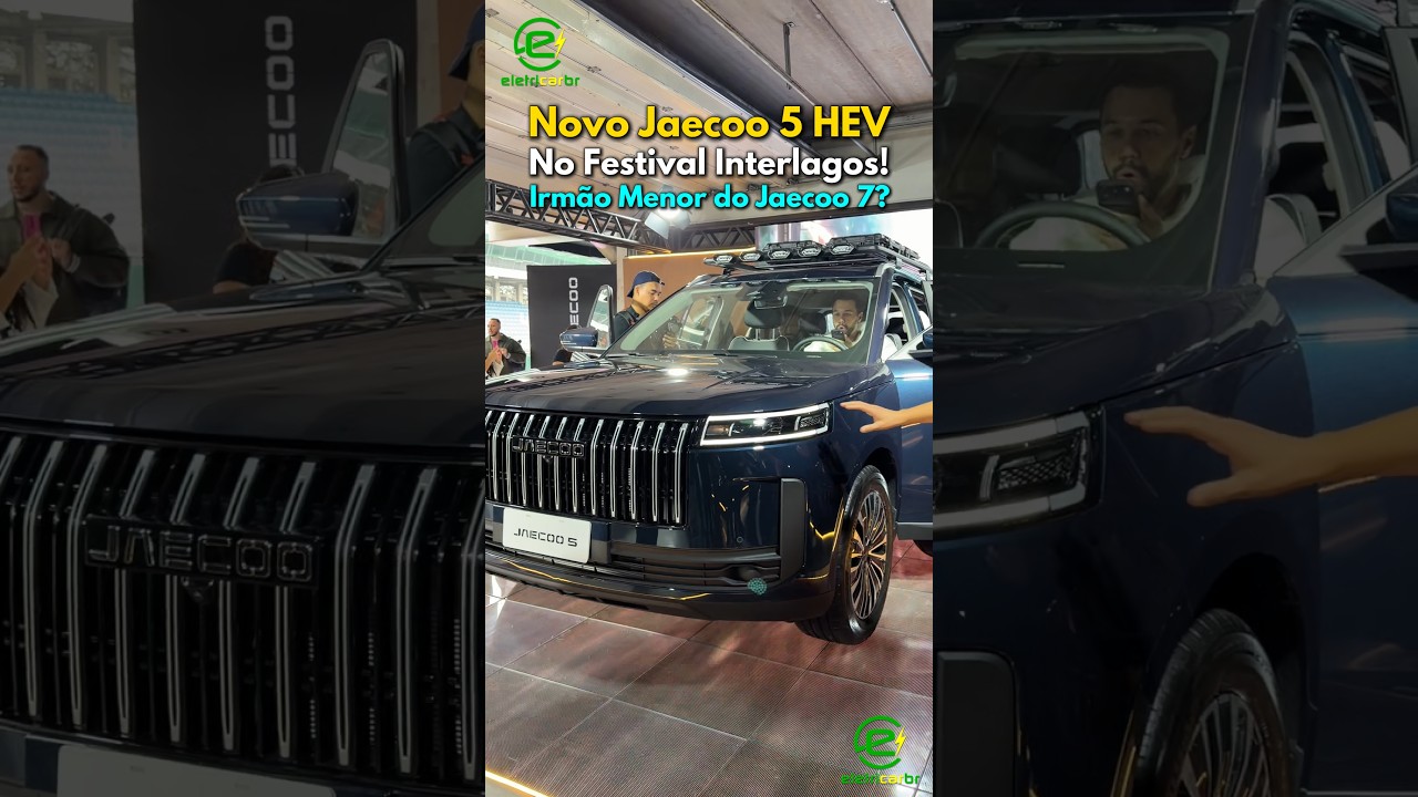 Novo Jaecoo 5 HEV no Festival Interlagos! Irmão Menor do Jaecoo 7?⚡
