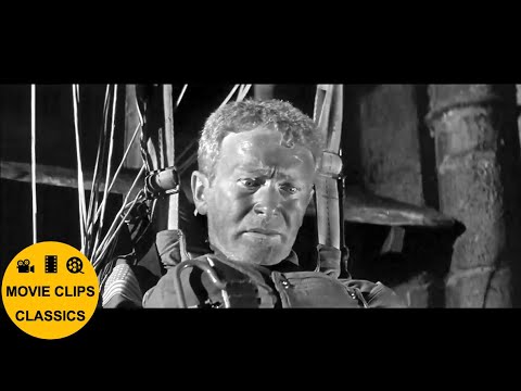 The Longest Day (1962) - American paratroopers at Sainte-Mère-Église