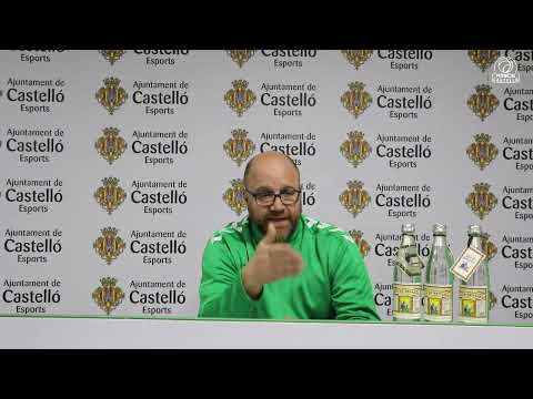 RUEDA DE PRENSA POST-PARTIDO | AMICS CASTELLÓ - MOVISTAR ESTUDIANTES | FREDERIC CASTELLÓ